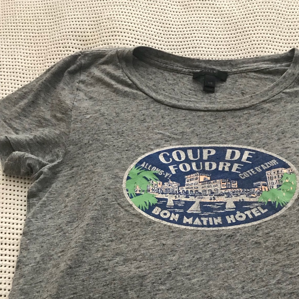 J Crew French Tee